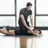Faszien-Massagerolle Mobilitätsübung Regeneration