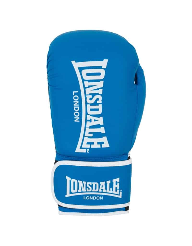 Außenhand: Lonsdale Boxhandschuhe Ashdon in Blau