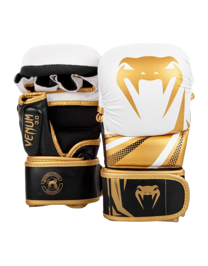 Produktbild: MMA Handschuhe Venum Challenger in weiß/gold
