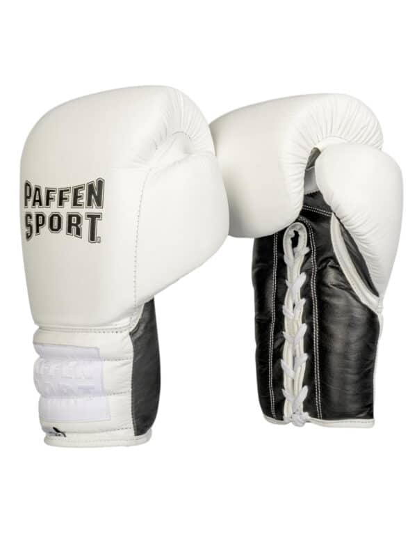 Paffen Sport Pro Lace Boxhandschuhe zum schnüren in Weiß