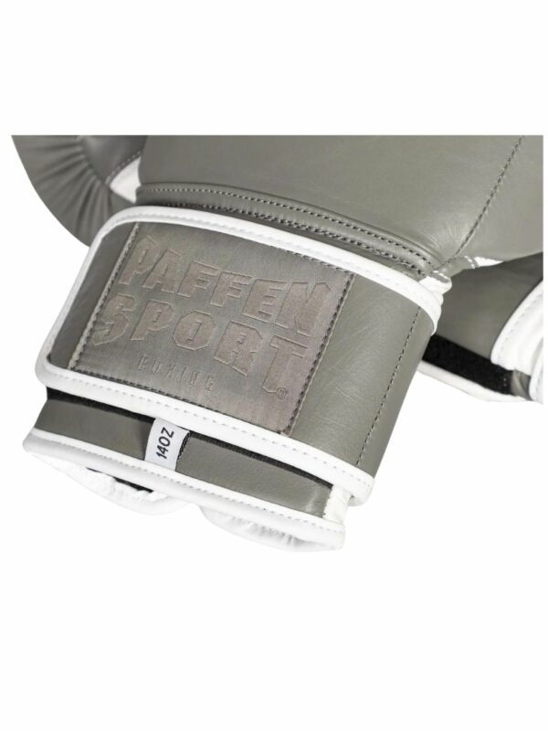 Klettverschluss Paffen Sport Pro Klett Boxhandschuhe in der Farbe grau